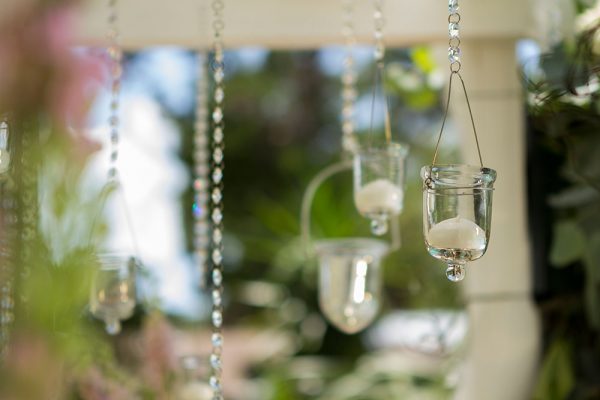 Hanging Crystals & Hanging Glass Votive Cups